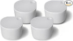 Caraway 4pc Dot Inserts - Dash Ramekins w/Lid - Easy to Store, Non Toxic - Perfect for Sauces, Garnish, & Small Snack or Sides