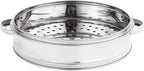 Stainless Steel Steamer Tray for Healthy Cooking for Vegetables, Meat, and Baby Food (20cm Steamer)
