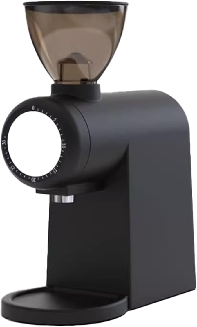 M1004 Electric Coffee Grinder for Home Use with Precise Grinding,48mm Burr,Detachable Funnel Stand, Anti-static Design