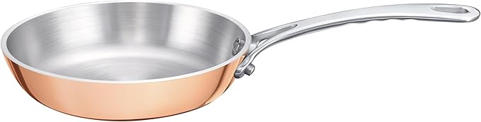 Mini Sauce Pan Butter Warmer Pot with Handle 18/10 Stainless Steel Small Pot for Melting Butter Heating Sauce Gravy & Oil (0.12Quart) - Copper