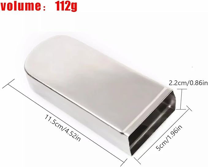 20PCS Commercial Popsicle Molds Heavy Duty Stainless Steel Popsicle Maker Kit with Brush & Sticks, 112g Capacity per Slot, DIY Yogurt Ice Cream Tools for Home Restaurants (Round Headed Flat Plate)