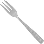 Fortessa Ringo 18/10 Stainless Steel Flatware Appetizer/Cake Fork, Set of 12