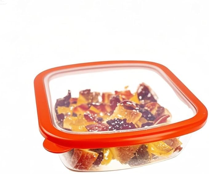 6×6in Square Glass Baking Dish with lid, 1QT Small Square Glass Baking Dishes for Oven, Microwave and Oven Safe