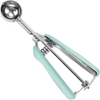Small Cookie Scoop 1 Tbsp, Size #60 Cookie Dough Scoop, 1 Tablespoon Cookie Scoop for Baking, Mint, Spring-Loaded Scoop, Comfortable Grip