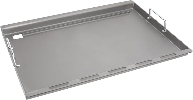 Full Size Griddle Insert for Weber Genesis 300 Grill E-310 E-320 E-330, Genesis S-310 S-320 S-330, Genesis EP-310 EP-320 EP-330 CEP-310 CEP-330, Flat Top Griddle Plate Replace for Weber 7524 Grate*2