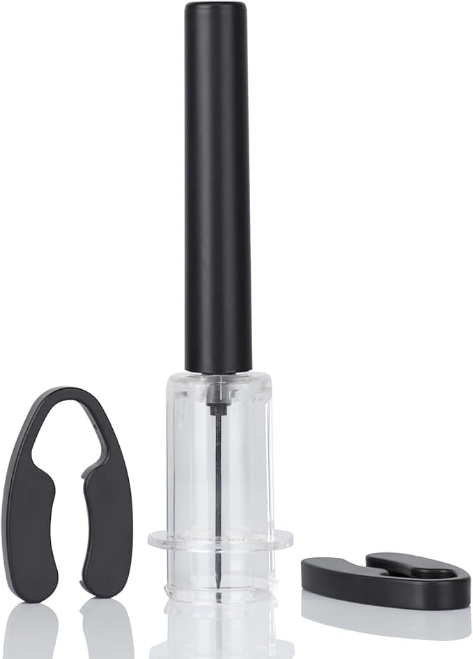 Wine Air Pressure Pump Bottle Opener Set,Simple Wine Pump Cork Remover Corkscrew,Efficient Corkscrew Bottle Opener,Easy Screw Out Tool, Perfect Wine Gift For Wine Lovers. (3)