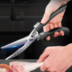 Heavy Duty Kitchen Chicken Shears With Anti-Slip Handle & Safety Lock Rust Proof Bone Cutting Scissors for Cutting Chicken & Chopping Vegetables