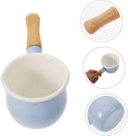 GANAZONO Multi-function Saucepan Food Cooking Pot for Milk Heating Saucepan Extended Handle