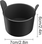 Microwave Egg Poacher, Nonstick Egg Boiler Poacher 4 PCS, Egg Poacher Cups, Boiled Egg Mold, Poached Egg Cooker for Baking Oven Microwave Stovetop Egg Cooking Air Fryer (B)