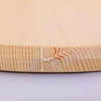 TIKUSAN Wooden Cooking Drop Lid Otoshibuta Made in Japan (10.0" (25.5cm))