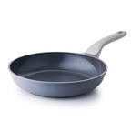 Nonstick Ceramic Frying Pan, 8/10/12 Inch Non Toxic Skillet, Egg & Omelet & Chef's Pan, Induction Compatible & Oven Safe, Dishwasher Safe,PTFE PFAS & PFOA Free (10 Inch, Gray)
