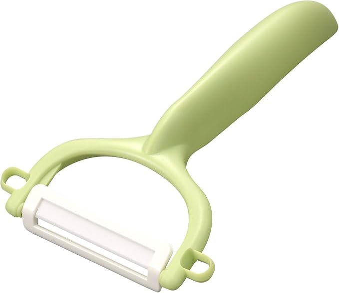 Kyocera Ceramic Horizontal Y Peeler, Green