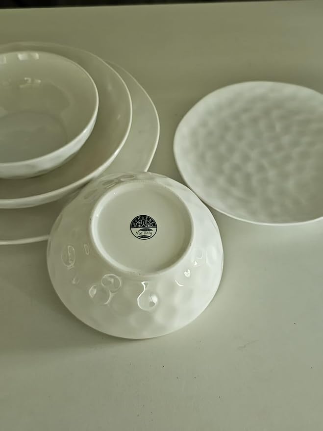 Large Pasta Bowls Set of 2, 10 Inch Pasta Serving Bowl Dinner Bowls, Kitchen Bowl Set, Microwave and Dishwasher Safe, Scratch Resistant, Set of 2