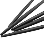 JASHII Luxury Black Flatware, Silverware Sets, 6-pieces Elegant Cute 18/10 Stainless Steel Silverware Set for Eating Home Kitchen Hotel Restaurant, Service Sets for 1 People, Dishwasher Safe