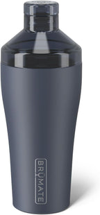 BrüMate Cocktail Shaker 22oz Insulated Stainless Steel Shaker - 100% Leakproof - No Condensation (Nightfall Blue)