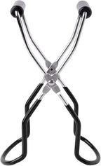 Eeoyu Canning Jar Lifter Tongs Stainless Steel Jar Lifter with Grip Handle for Home Kitchen (Black)