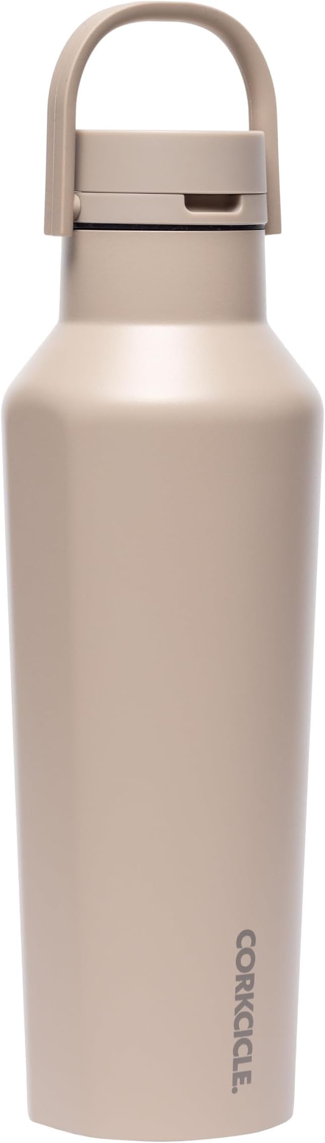 Corkcicle Sport Canteen Insulated Tumbler, Desert, 20 oz – Reusable Water Bottle Keeps Beverages Cold for 25 Hours & Hot 12 Hours – Cupholder Friendly Tumbler with Screw-On Cap