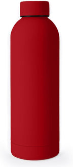 NOBL SNOBL Stainless Steel Water Bottle,17 oz, 500 ml, Double Wall Vacuum Insulation, Sealed Bottle Keeps Drinks Cold 24 Hrs & Hot 12 Hrs, Leak Proof, Fits Noble Carry-On Cup Holder - Red