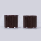 Espresso Cups Set of 2, Ceramic Espresso Cups, Expresso Shots Cups, 2.5oz Tea Cups, Demitasse Cups (2, magic inside)