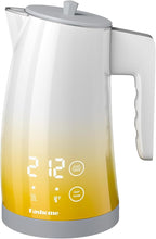 Electric Kettle with 5-Temperature Control,1.25L Cordless,Penguin Shape Design,1200W with Keep Warm and Auto Shut-Off,Perfect for Tea,Coffee & Themed Kitchen(Yellow Gradient)
