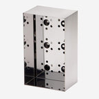 TIKUSAN Japanese Seaweed Container Sushi Nori Can Made in Japan Stainless Steel (Large)