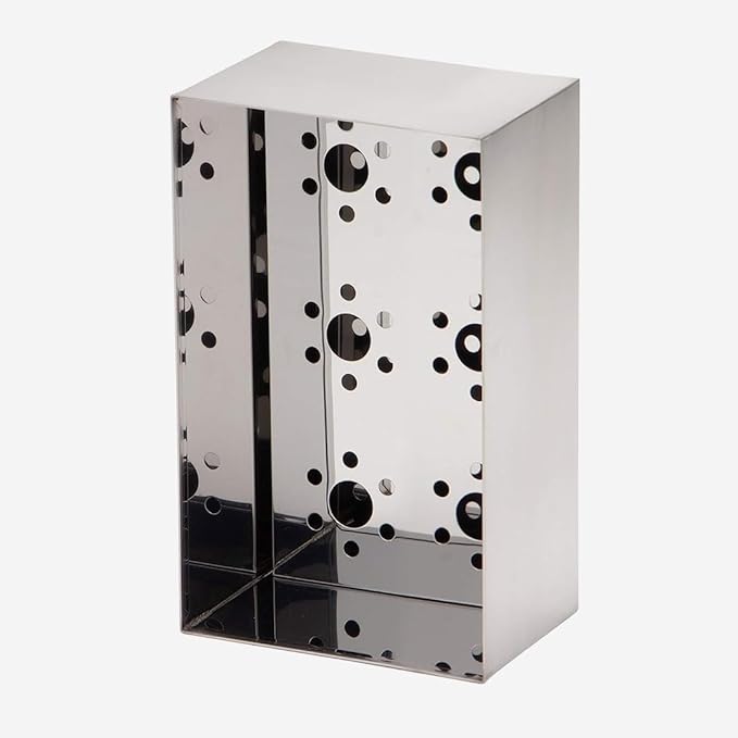 TIKUSAN Japanese Seaweed Container Sushi Nori Can Made in Japan Stainless Steel (Large)