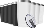 20oz Tumbler Vacuum Insulated Travel Mug with Lids, Stainless Steel Double Wall Bulk Cup for Home, Office, Outdoor Suitable for Vehicle Cup Holders