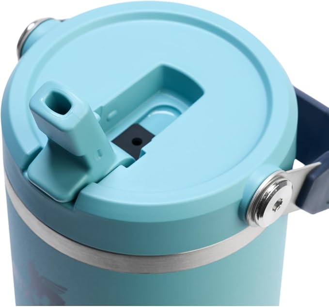 Stanley IceFlow 2.0 Flip Straw Tumbler with Handle 30 oz | Twist On Lid and Flip Up Straw | Leakproof Water Bottle | Insulated Stainless Steel | BPA-Free | Agave