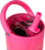 HydroJug Sport - Stainless Steel Tumbler with Straw, Vacuum Insulated, 40oz Leakproof Water Bottle, Ergonomic Design, Reusable, Dishwasher Safe, Rubber Base, Durable for Gym or Outdoors, Flare