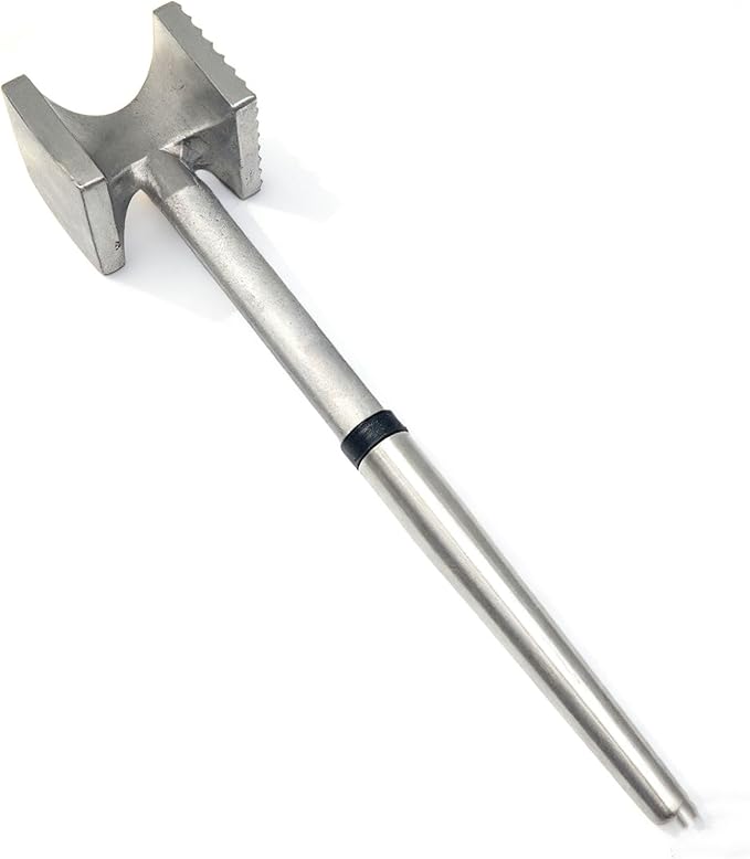 Meat Tenderizer, Heavy Duty and Sturdy Meat Hammer, Masher, Kitchen Double Sided Meat Tenderizer Tool for Tenderizing Steak, Beef, Chicken, and Nuts