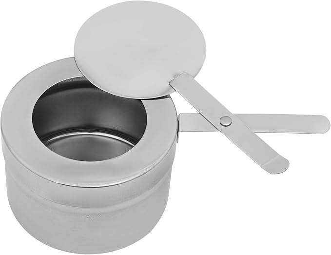 Coffee Urn with Fuel Holder 3.5 Gal/13L, Stainless Steel Beverage Dispenser Hot Drink Dispenser with Stand, Tea Water Coffee Chafer Urn for Parties Buffet Catering Commercial Home (Gold + Silver)