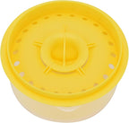 Egg Separator, Easy to, Separates up to 6 Yolks, Non, Reusable for Home Bakery (Yellow)