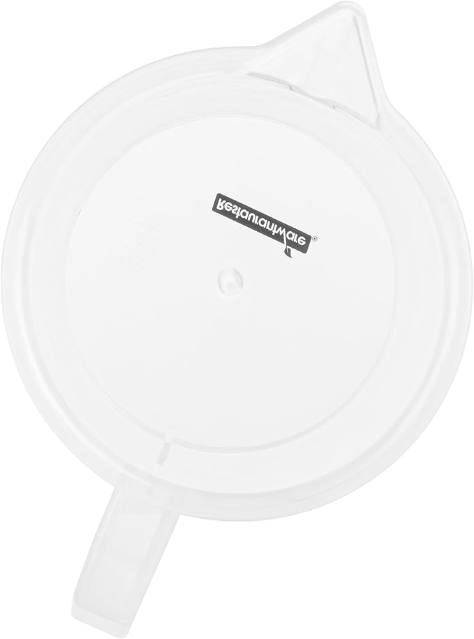 Restaurantware Measuring Cups, 16 Ounce Pack of 10 Conical Spout Baking Measuring Cups, Liquid Scaling Vessel with I-Beam Handle, Embossed Graduations, Clear, Break and Crack Resistant for Baking