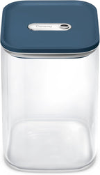 Caraway 4qt Glass Airtight Food Storage Container with Lid – Non-Toxic, BPA-Free Kitchen Storage Container – Stackable, Space-Saving Airtight Container for Dry Goods and More - Navy