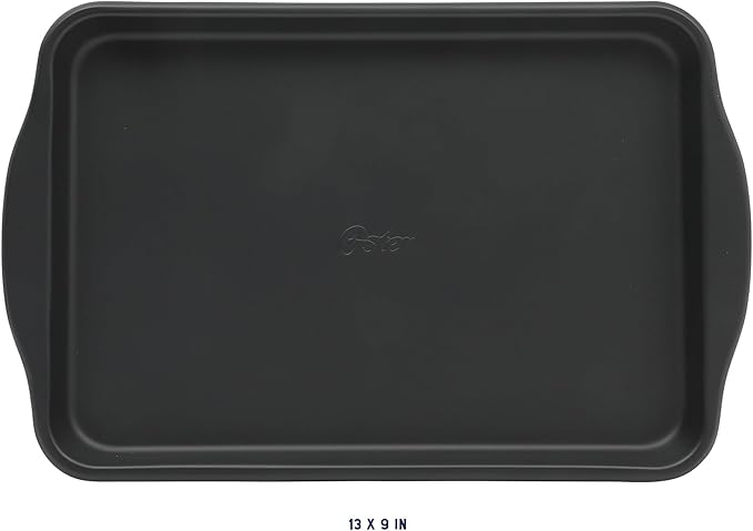 Oster Teston 13 x 9 Inch Nonstick Carbon Steel Cookie Sheet - Matte Black
