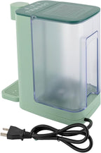 Instant Hot Water Dispenser, 1600W 110V 3L Electric Tea Kettle Large Water Boiler Maker Countertop Water System Dispenser Adjustable 5 Temperatures &2 Water Outputs for Homes Offices Schools (Green)