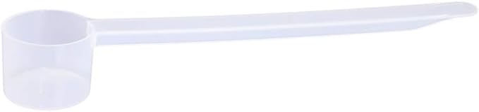 Plastic Measuring Scoop, (6.5 cc | 6.5 mL) Long Handle Spoons for Powders, Granules, Coffee, Pet Food, Baking Supplies, Protein and Other Dry Goods, BPA Free (Set of 500)