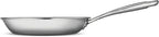 Tramontina Boston Tri-Ply Clad Stainless Steel 8-Inch Small Frying Pan, Induction-Ready Skillet, Dishwasher-Safe, NSF-Certified