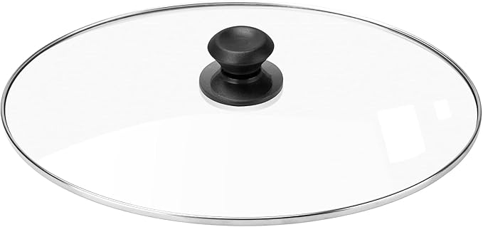 Oval Glass Lid Compatible with Crock Pot 8 Quart Slow Cooker SCCPVFC800 (8 QUART)