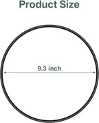 Black Lid Latch Strap Rubber Band Fit for Hamilton Beach Crock Pot Slow Cooker 6, 7, and 8 quart models, including 33167, 33172, and 33176（2PC）