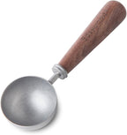 Easyworkz Retro Stainless Steel Coffee Spoon With Black Walnut Handle,10g - Measuring Spoon (Vintage)