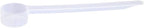 Plastic Measuring Scoop, (5 cc | 1 teaspoon | 5 mL) Long Handle Spoons for Powders, Granules, Coffee, Pet Food, Baking Supplies, Protein and Other Dry Goods, BPA Free (Set of 1)