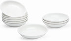 UIBFCWN 3 Oz Ceramic Dipping Bowls, Soy Sauce Dishes Set of 10, Dipping Sauce Cups/Bowls/Dishes for Kitchen, Mini Appetizer Plates for Condiment Sushi Ketchup BBQ Party, 4 Inch