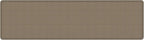 GelPro Decorative Foam Floor Mat, 30" x 108", Grasscloth Pecan