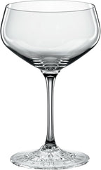 Spiegelau Prefect Coupette Cocktail Glasses, Coupe Martini Glasses, Stemmed Drinkware, European Crystal, Drinkware Glass Set of 4, 8.3 oz.