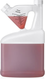 1 Pcs 64 oz Measure Container Tip and Pour Measuring Containers Plastic Measuring Bottle, up to 4oz Measure Capacity