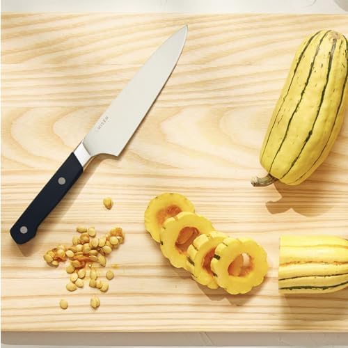 Misen 5.5" Utility Knife – High Carbon Japanese AUS-10 Stainless Steel – Hybrid German & Japanese Blade – Precision Kitchen Knife for Professionals & Home Cooks – Ultimate Cutting Performance - Green