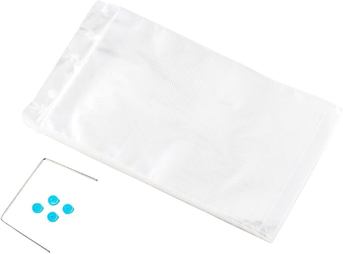 Restaurantware Bag Tek 16 Inch x 10 Inch Bread Bags 250 With Wicket Dispenser Bread Loaf Bags - Micro Perforated Freezer Safe Clear Plastic Baguette Bags Disposable