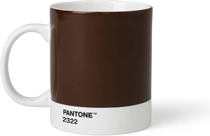 Pantone Porcelain Mugs 375 ml, Porcelain, Brown 2322, 8.4 x 8.4 x 12.1 cm, 101030476