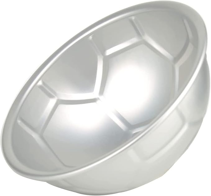 Big 8-inch Half Soccer Ball Football Shaped Birthday Cake Pan Bakeware Pastry Baking Cake Decorating Pan Mold
